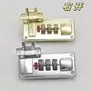 Fechadura de Combinação Atacado, Fechadura de Combinação com Ajuste Externo Esquerdo e Direito, Acessórios para Bagagem, Fechadura de Combinação para Mala de Rodas, Fechadura de Combinação para Caixa de Madeira