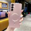 Funda para Teléfono Móvil Samsung A57 Succión Magnética Magsafe A37 Todo Incluido A17 Pintura Metálica A07 Anticaídas A56 Funda Protectora