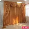 Tela de Fondo para Escenario de Boda Cortina de Gasa de Fondo Cortina de Escenario Cortina de Tela de Teatro Decoración de Boda Decoración de Performance de Jardín de Infancia
