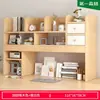 Estante de mesa para livros e armazenamento para uso doméstico, organizador de mesa para quarto, estante de armazenamento economizadora de espaço para dormitórios estudantis