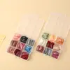 Venta Caliente Transfronteriza Parches para Uñas Ojo de Gato Suministro Caja de 9 Colores Uñas Ojo de Gato Brillantes Doradas Lote Parches Desmontables para Uñas