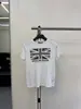 Y2k Retro Americano Calle Principal Punk Gótico Estampado Tendencia Oscura Moda Casual Cuello Redondo Jersey Camiseta de Manga Corta