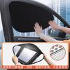 Parasol Electrostático Adsorción para Coche Película Parabrisas Privacidad Ventana Lateral Parasol de Verano para Coche Cubierta Aislamiento Térmico