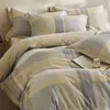 Nuevo Producto Otoño/Invierno 2026: Juego Ecológico de Cuatro Piezas de Algodón Cepillado, Juego de Tres Piezas Estilo Sábana para Cama de 1.2m, Manning
