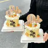 Decorações de bolo para o Festival do Meio do Outono de 2026, bolos da lua, enfeites de vela de coelho Miffy, osmanthus, Festival do Meio do Outono, auspiciosidade, toppers de sobremesa e inserts