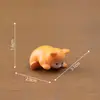 Figuras Lindas de Animales Pequeños Accesorios Decorativos DIY para Casa de Muñecas Coche Oficina Escritorio Adornos Pequeños