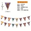 Novas Decorações de Halloween Bandeira Puxando Fantasma Festival Cena de Festa Layout Adereços Crânio Abóbora Pendurado Enfeites Puxando Flores