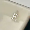 Plata S925 Colgante Individual Transfronterizo Pulsera de Letras DIY Collar Chapado en Oro de 14K Accesorios de Colgantes Simples Compactos