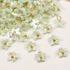 Colgante Mini Flor de Resina Adorno Colgante Colgante de Osmanthus Pulsera Pendiente Hecho a Mano DIY Joyería Cuentas Sueltas Accesorios Materiales Venta al por Mayor