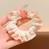 Gomas para el pelo de niños con estampado de frutas, cintas para el pelo para niñas, bandas para el pelo de alta elasticidad, gomas para moños, accesorios para el pelo