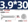 Tornillos Autorroscantes Avellanados Gb846 Acero Inoxidable 304 Cabeza Plana Phillips Tornillos para Madera Extendidos M2.9M3.5M4.2M5.5