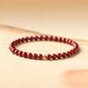 Taobao quente cru cinábrio mulheres roxo ouro areia 4/6mm pulseira coringa estilo chinês uma geração de cabelo