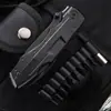 Alicates cuchillo multifunción exterior portátil mantenimiento del hogar alicates cuchillo plegable EDC tornillo herramienta de combinación multicanabeza