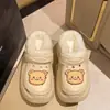 Estilo Dulce Fresco Zapatos de Cueva Joyería Zapato de Dopamina Flor para Zapato Oso de Dibujos Animados Tridimensional Decoración Linda para Zapato Hebilla de Zapato Desmontable