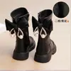 Botas Femininas Calçados Infantis 2026 Nova Coleção Outono/Inverno Princesa Com Pelúcia Embutida Botas Longas para Bebê Botas Elegantes de Solado Macio Meio da Panturrilha