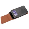 Bolsa de cintura de lona portátil para teléfono para exteriores, estilo vertical, para llevar en el cinturón, para hombre, anticaída, estuche de almacenamiento de gran capacidad, adecuado para uso transfronterizo