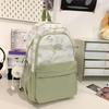 Novo estilo chinês pequeno fresco bonito mochila escolar feminina mochila leve para estudantes universitários do ensino médio mochila para meninas do ensino médio