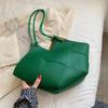 Bolso grande personalizado de verano 2021, nuevo bolso de hombro tejido de moda, gran capacidad, sencillo, estilo occidental, para mujer.