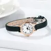 Goldie 14011 Reloj Compacto Retro para Estudiantes Reloj de Esfera Pequeña de Nicho con Correa Reloj de Cuarzo Impermeable para Mujer Venta al por Mayor
