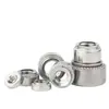 Acero Inoxidable 304 Tuerca Remachable de Ajuste a Presión Tuerca para Chapa Metálica Placa de Prensado Tuerca para Chapa Metálica Cls-M3M4M5M6-0-1-2