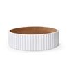 NC productos para mascotas cuenco con forma arena para gatos desmontable alta densidad resistente a los arañazos papel corrugado plástico arena para gatos suministros para gatos juguetes para gatos