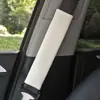 Almofadas de ombro para cinto de segurança de carro, protetores de cinto de segurança de linho para veículos, capas de cinto de segurança de carro confortáveis e anti-atrito