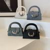 2024 Nueva Moda Bolso de Mano Retro Texturizado Estilo Coreano Personalizado Iins Bolso Cruzado Bolso de Mano Simple Casual