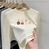 Capa base de forro polar cepillado para niñas, nueva colección otoño/invierno 2026, camiseta suave de manga larga para niños mayores, top de cuello redondo