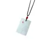 Directo del Fabricante Colgante de Jade Afgano Doce Signos del Zodiaco Placa de Jade Colgante Unisex Wushi Pai Piedra de Jade Ping An Pai