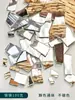 Mosaico de Recortes de Lámina de Mica Vidrio de Colores Translúcido Transparente Fragmentos Irregulares Hecho a Mano