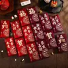 Sobres Rojos Año del Caballo 2026 Nuevo Diseño Creativo Paquete Rojo Festival de Primavera Año Nuevo Bolsa de Sobres Rojos Estilo Chino Zodiaco Dinero de la Suerte Sobre Rojo