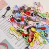 Popular Mini Brinquedo de Comida Artificial Estrela Colher Pingente Colorido Liga de Zinco Corrente de Celular DIY Pingente de Chaveiro Material