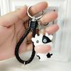 Conejo del Zodiaco Mentira Vaca Luminosa Funda para Teléfono Móvil Luminosa Bolso Cruzado Luminoso de Vaca Colgante para Mochila Llavero