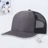 Gorra de malla microplegada Richardson 112 gorra de conductor de camión personalizada protección solar exterior visera sombrero de béisbol de bloque de color transfronterizo