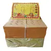 Papel de Moneda de Cobre Perforado 2.5kg Papel Moneda Tradicional Estilo Antiguo para Quemar, Papel de Buena Calidad, Papel de Burbujas Amarillo, Dinero Perforado para Adoración de Ancestros, Papel de Moneda de Cobre