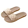 Pantuflas Antideslizantes de Interior Adhesivas con Suelas Suaves, Ligeras y Transpirables, Adecuadas para Todas las Estaciones, Lino, Unisex, Portátiles para Viajes y Huéspedes