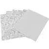 Marca de papel branco lixa seca lixa branca marcenaria móveis pintura lixamento polimento lixa com floco folhas de lixa para parede
