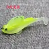 Isca Peixe Saltitante com Chumbo, Isca Macia Cauda em T, Minhoca Macia Anti-Enrosco, Isca Artificial, Isca de Pesca Atacado