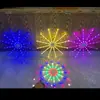 Luminária de Medusa de Fibra Óptica à Prova d'Água para Teto Externo Luzes Coloridas em Mudança Pendente Moderno Barra de Luz Decorativa Luz de Ambiente