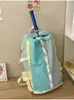 Bolsa deportiva y de fitness multifuncional de alto diseño estilo dopamina con compartimentos separados para ropa húmeda y seca, compartimento independiente para zapatos y gran capacidad para raquetas de tenis
