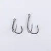 Acero Inoxidable Anzuelo Rana Trueno anzuelo garra de pollo grande anzuelo doble cabeza pequeño con púas anzuelo para pez negro venta al por mayor a granel bienvenido a comprar