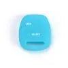 Adecuado para Toyota 2 llaves funda de llave en inglés funda para llave de control remoto de coche dispositivo antirrobo Toyota funda de silicona
