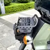 Adecuado para Honda Cub Cc110 Motocicleta Estante de Almacenamiento Frontal Multifuncional Modificado Estante de Expansión Táctica Accesorios
