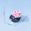 Tamanho da simulação de micro-paisagem peixe vermelho material DIY decorações acessórios aquário paisagismo mini pequenos ornamentos