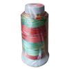 Hilo colorido al por mayor en stock 210d hilo para borlas de pulsera tejida a mano hilo de nailon de 3 hebras degradado de alta resistencia hilo colorido hilo de coser