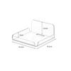 Soporte de cámara interior y exterior monitoreo del hogar sin perforaciones en pared dispositivo para cuidado de bebés estante de almacenamiento de cámara