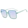 Gafas de Sol Cuadradas MiDing Color Degradado Modelo Nuevo 2025 Tendencia Protección UV Gafas de Sol Retro