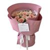 Papel de Envoltura para Flores Impermeable Engrosado Tridimensional Rosa Versalles Arte de Relieve Tridimensional Papel de Envoltura Papel en Relieve