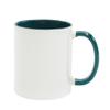 Taza de Cerámica Se Puede Imprimir con Logo Taza Publicitaria Taza de Regalo de Negocios 350ml Taza de Oficina Taza para Agua Porcelana Blanca