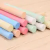 Herramientas de Escritura para Maestros, Tiza Blanca, 100 Piezas de Tiza de Colores Sin Polvo, Accesorios para Pizarrón Negro y Verde, Suministros de Enseñanza para Oficina